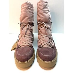 Cliffs White Mountain Womens Gleamy Waterproof Snow Boots Lavender Size 8.5M NWT